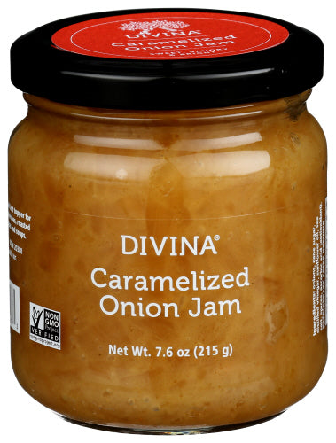 Divina 
Jam Caramelized Onion, 7.6 OZ.
