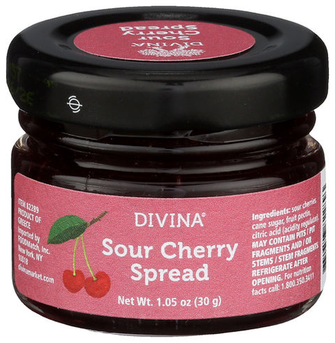 Divina 
Cherry Sour Mini Jar, 1.05 OZ