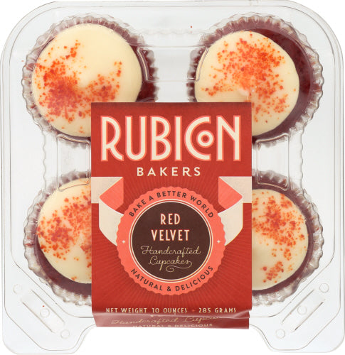 RUBICON BAKERY CUPCAKE RED VELVET - 10 OZ