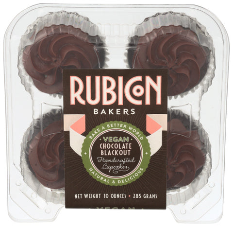 RUBICON BAKERY CUPCAKES CHOCOLATE - 10 OZ