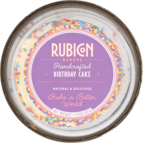 Rubicon Bakery Cake Birthday 4In, 11 OZ.