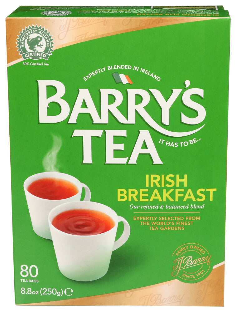 Barrys 
Tea Irish Breakfast 80Ct, 8.8 OZ.