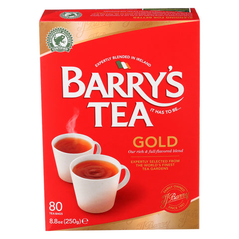 Barrys 
Tea Gold Blend 80Ct, 8.8 OZ.