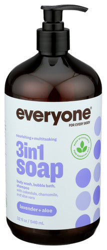 EVERYONE SOAP LAVENDER ALOE - 32 OZ