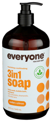 EVERYONE SOAP MEN CEDAR & CITRUS - 32 OZ