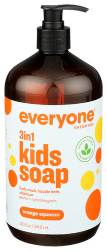 EVERYONE SOAP KIDS ORAN SQZ - 32 OZ
