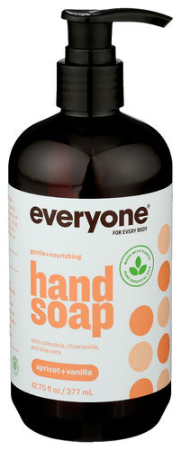 EVERYONE SOAP HAND APRICOT VNLLA - 12.75 OZ