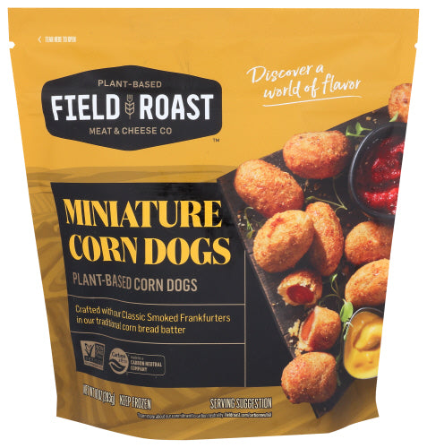 FIELD ROAST CORN DOG MINIATURE - 10 OZ
