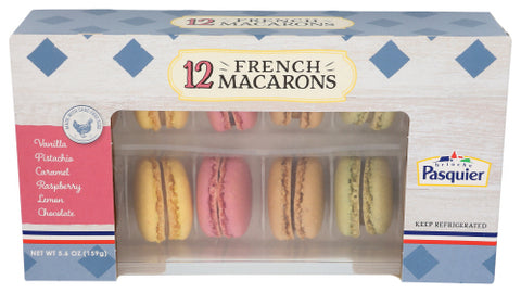 BRIOCHE PASQUIER MACARONS FRESH ASSRTD 12P - 5.6 OZ