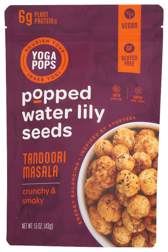 YOGA POPS SNACKS POP TANDRI MASALA - 1.5 OZ