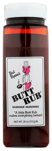 Bad Byrons Butt Rub 
Ssnng Rub Bbq All Prps, 26 OZ.