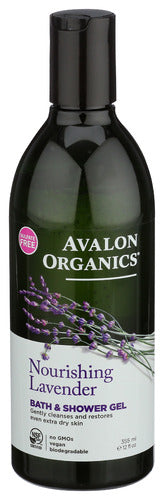 Avalon Organics 
Gel Bth N Shwr Lavender, 12 OZ.