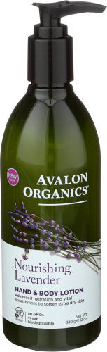 Avalon Organics 
Lotion H&B Lavender, 12 OZ.