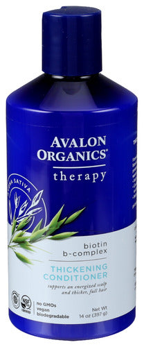 Avalon Organics 
Condtnr Biotin B Comp Thic, 14 OZ.