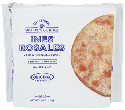 INES ROSALES TORTAS SWEET OLIVE OIL - 6.34 OZ