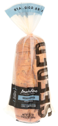 Portofino Bread Seeded Hearth 5/8, 21 OZ.