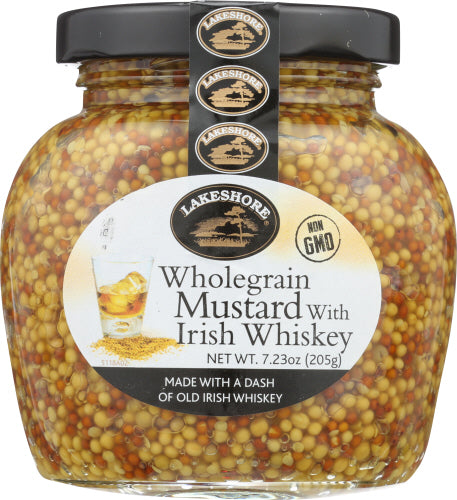 LAKESHORE MUSTARD WHGRN IRISH WHSKY - 7.23 OZ