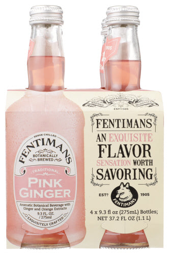 FENTIMANS BEV 4PK PINK GINGER - 37.2 FO