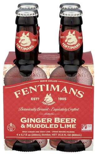 FENTIMANS MIXER GNGR BEER MDLD LME - 26.8 FO