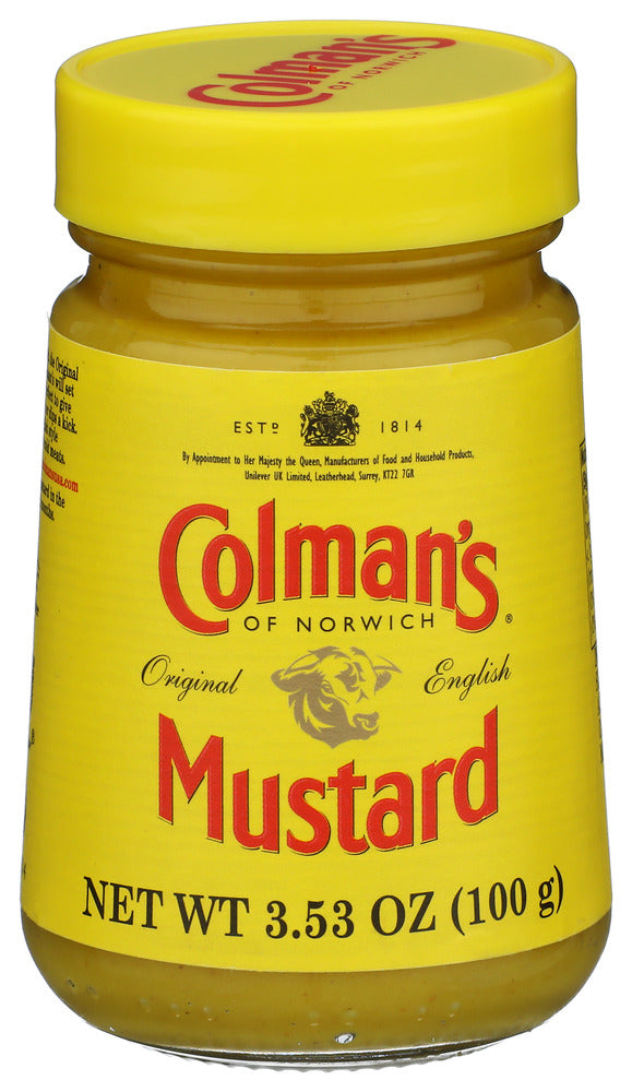Colmans 
Mustard Original Engl, 3.53 OZ.