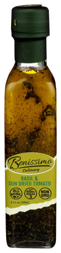 Benissimo 
Oil Basil Tomato, 8.1 OZ.