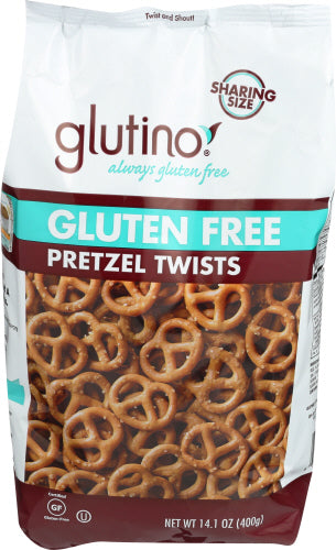 GLUTINO PRETZEL FMLY BAG WF - 14.1 OZ