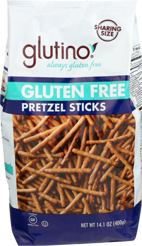 GLUTINO PRETZEL FMLY BAG STK WF - 14.1 OZ
