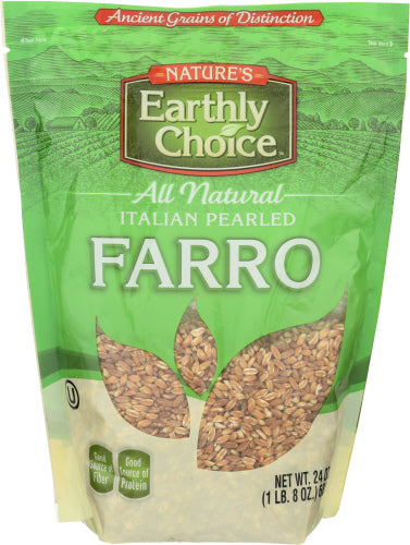 Natures Earthly Choice Grain Farro Italian, 24 OZ.