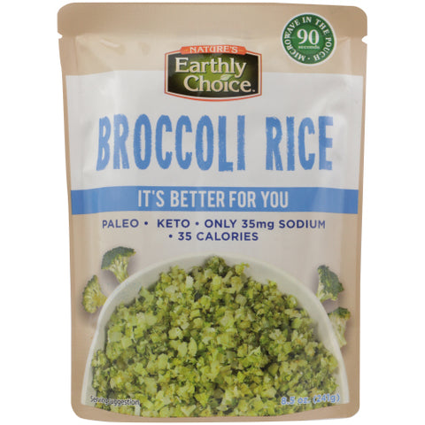 Natures Earthly Choice Rice Broccoli Mwv, 8.5 OZ.