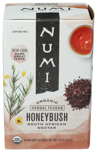 Numi Teas Tea Herb Bushmans Honeybush, 18 BG.