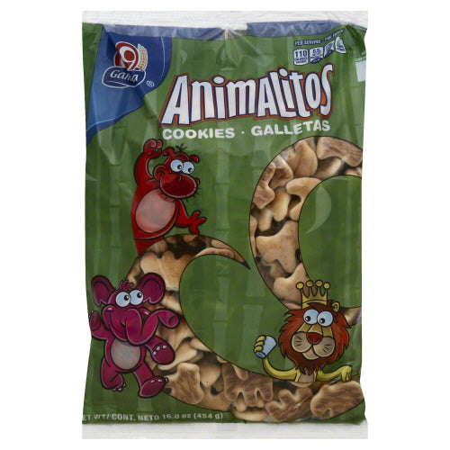 GAMESA COOKIE ANIMALITOS LARGE - 16 OZ