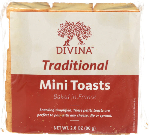 Divina 
Toast Mini, 2.82 OZ.