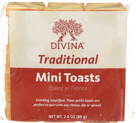 Divina 
Toast Mini, 2.82 OZ.