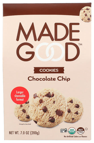 MADEGOOD COOKIES CHOCOLATE CHIP - 7 OZ