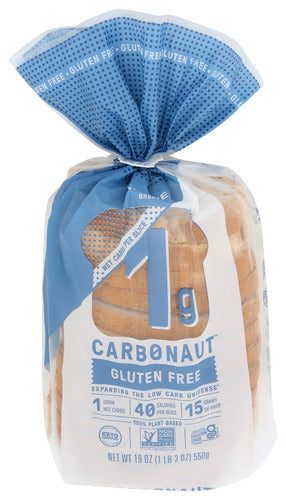 CARBONAUT BREAD WHITE - 19 OZ