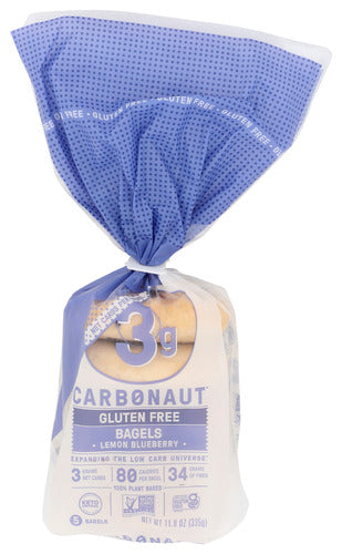 CARBONAUT BAGELS LEMON BLUEBERRY - 11.8 OZ