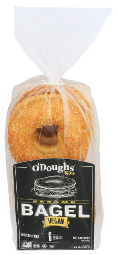 Odoughs Bagel Thin Sesame, 10.6 OZ.