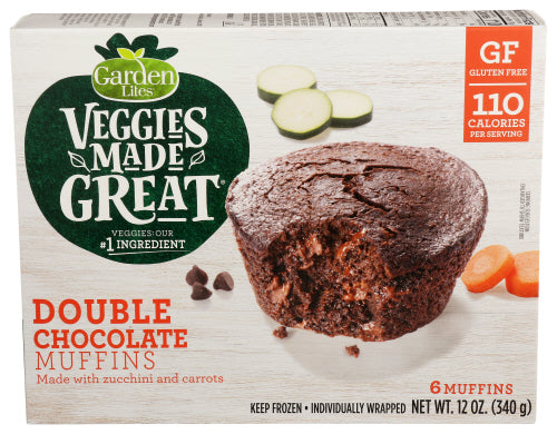 VEGGIES MADE GREAT MUFFIN CHOCOLATE 6CT - 12 OZ