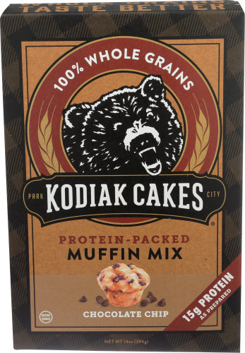 KODIAK MIX MUFFIN CHOC CHIP - 14 OZ