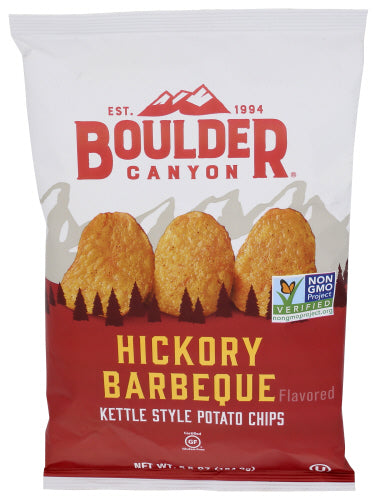 BOULDER CANYON CHIP CUT HCKRY BBQ - 6.5 OZ