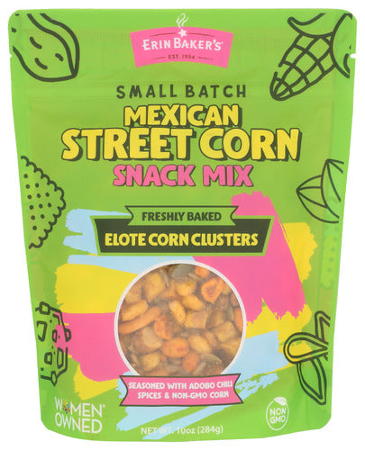 ERIN BAKERS SNACK MIX MEX STREET CORN - 10 OZ