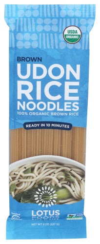 LOTUS FOODS NOODLES BRN RICE UDON - 8 OZ