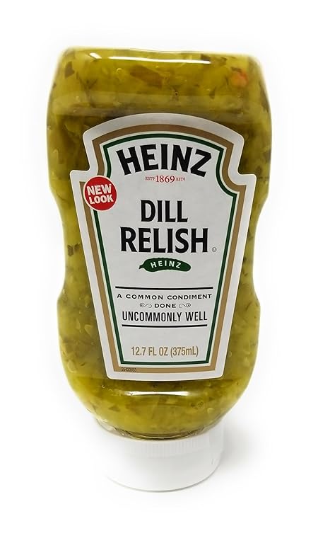 Heinz Dill Relish, 12.7 Ounce Bottles (Pack of 3)