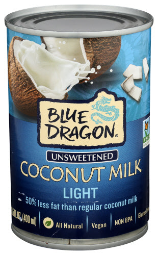 Blue Dragon 
Coconut Milk Light, 13.5 FO.