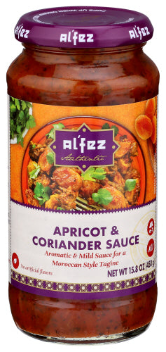 Al Fez 
Sauce Apricot Coriander, 15.8 OZ.