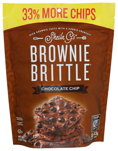 SHEILA GS BROWNIE BRITTLE CHOC CHIP - 5 OZ