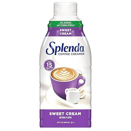 SPLENDA Sugar Free Sweet Cream Coffee Creamer, 32 Fl Oz