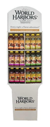 WORLD HARBORS SAUCE MILLENIUM 6FLVR DSP 36PC - 1 DS
