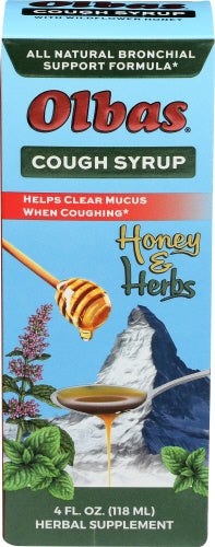 Olbas Cough Syrup, 4 OZ.