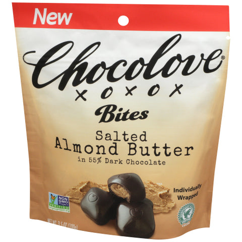 Chocolove 
Choc Sltd Almnd Bttr Pch, 3.5 OZ.
